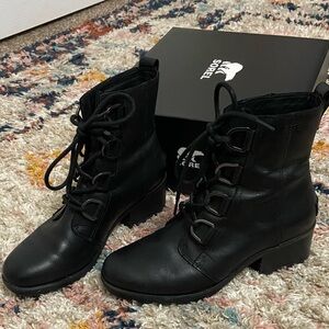 Sorel Cate Lace Boots- Waterproof Leather